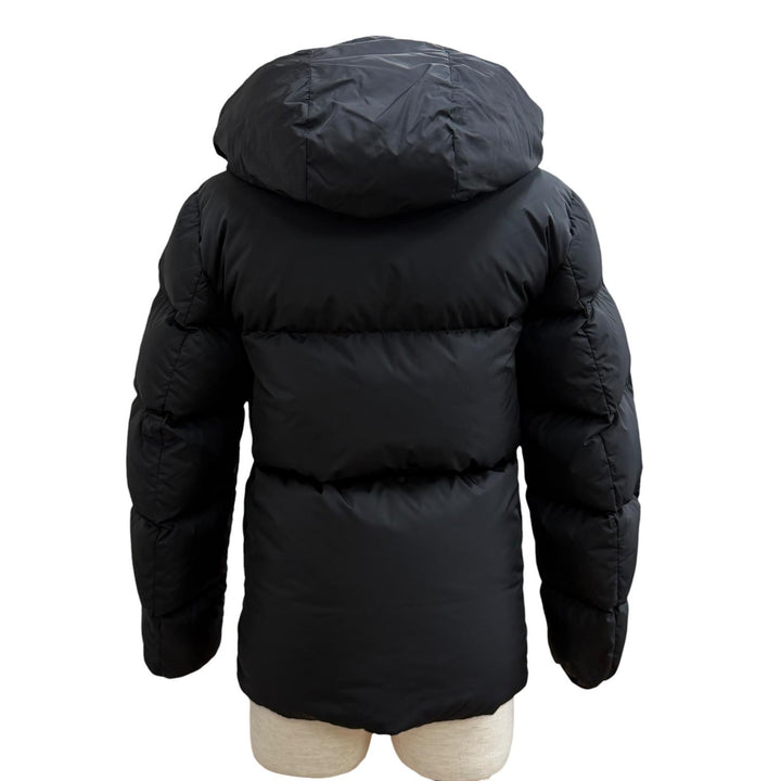 Great MONCLER Down jacket MONTCLA Logo embroidered hooded zip-up jacket Nylon 00