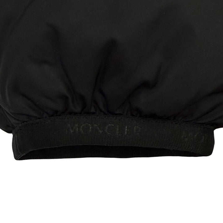 Great MONCLER Down jacket MONTCLA Logo embroidered hooded zip-up jacket Nylon 00