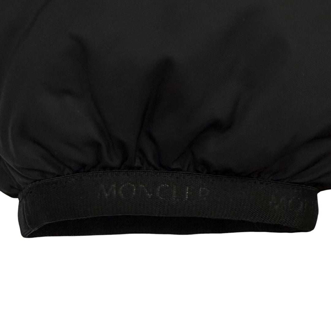 Great MONCLER Down jacket MONTCLA Logo embroidered hooded zip-up jacket Nylon 00