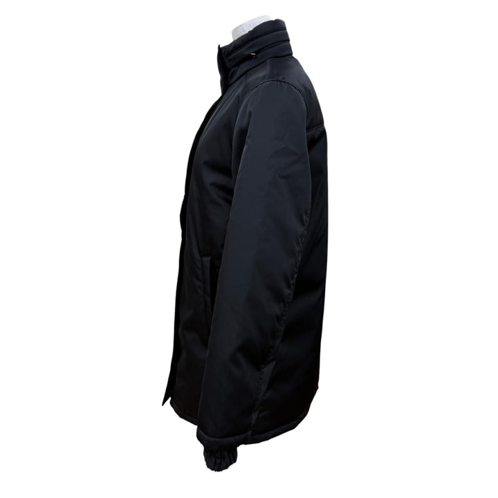 Excellent PRADA Re-Nylon padded zip-up jacket black Women 36 DNA99R S231 1WQ8