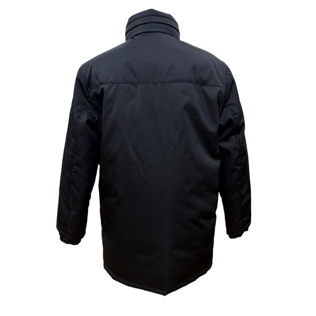 Excellent PRADA Re-Nylon padded zip-up jacket black Women 36 DNA99R S231 1WQ8