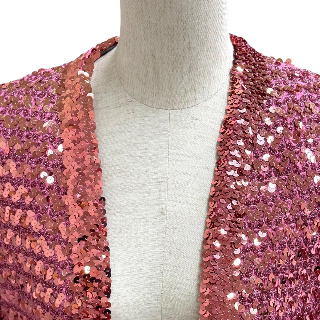 Pristine GUCCI Jacket pink acrylic Women M 653449