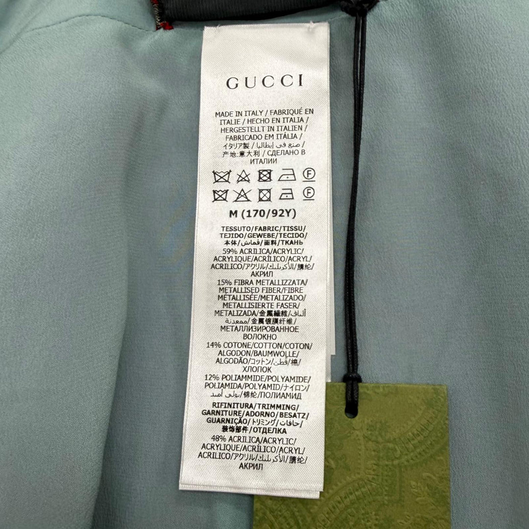 Pristine GUCCI Jacket pink acrylic Women M 653449