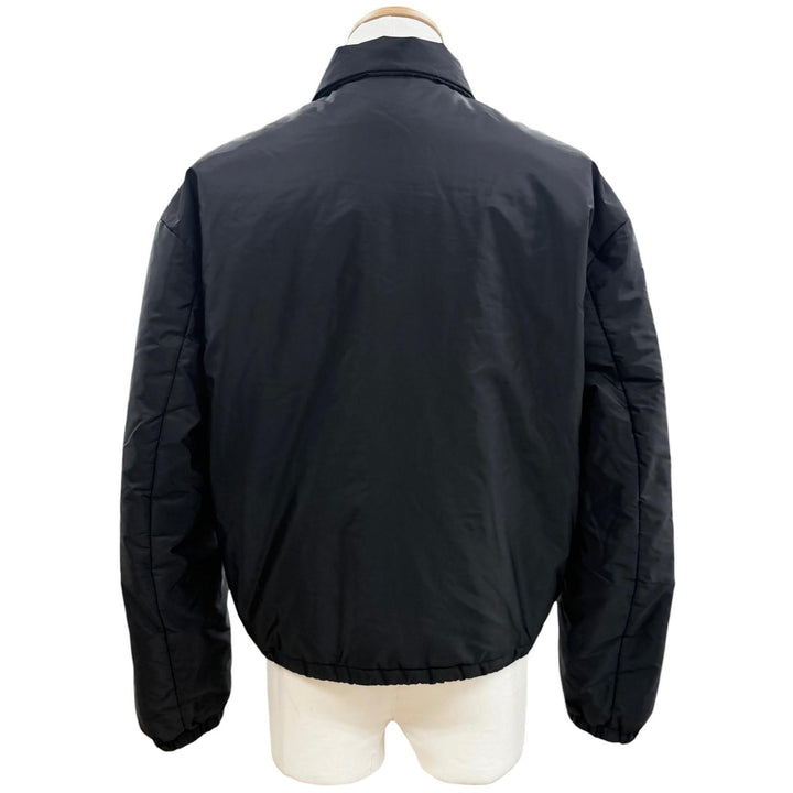 Great PRADA Jacket Zip-up, padded black Nylon mens XS SGC912 S000 1W09
