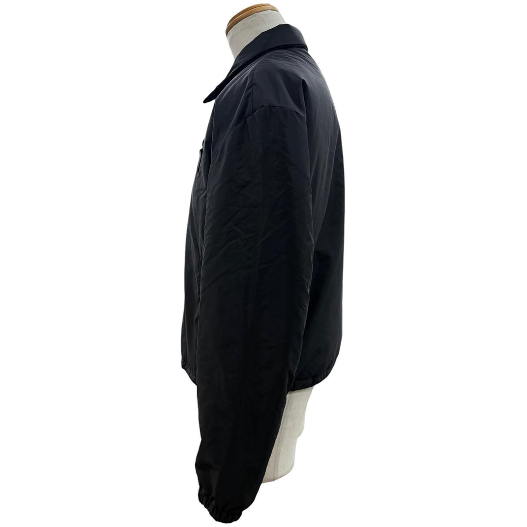 Great PRADA Jacket Zip-up, padded black Nylon mens XS SGC912 S000 1W09