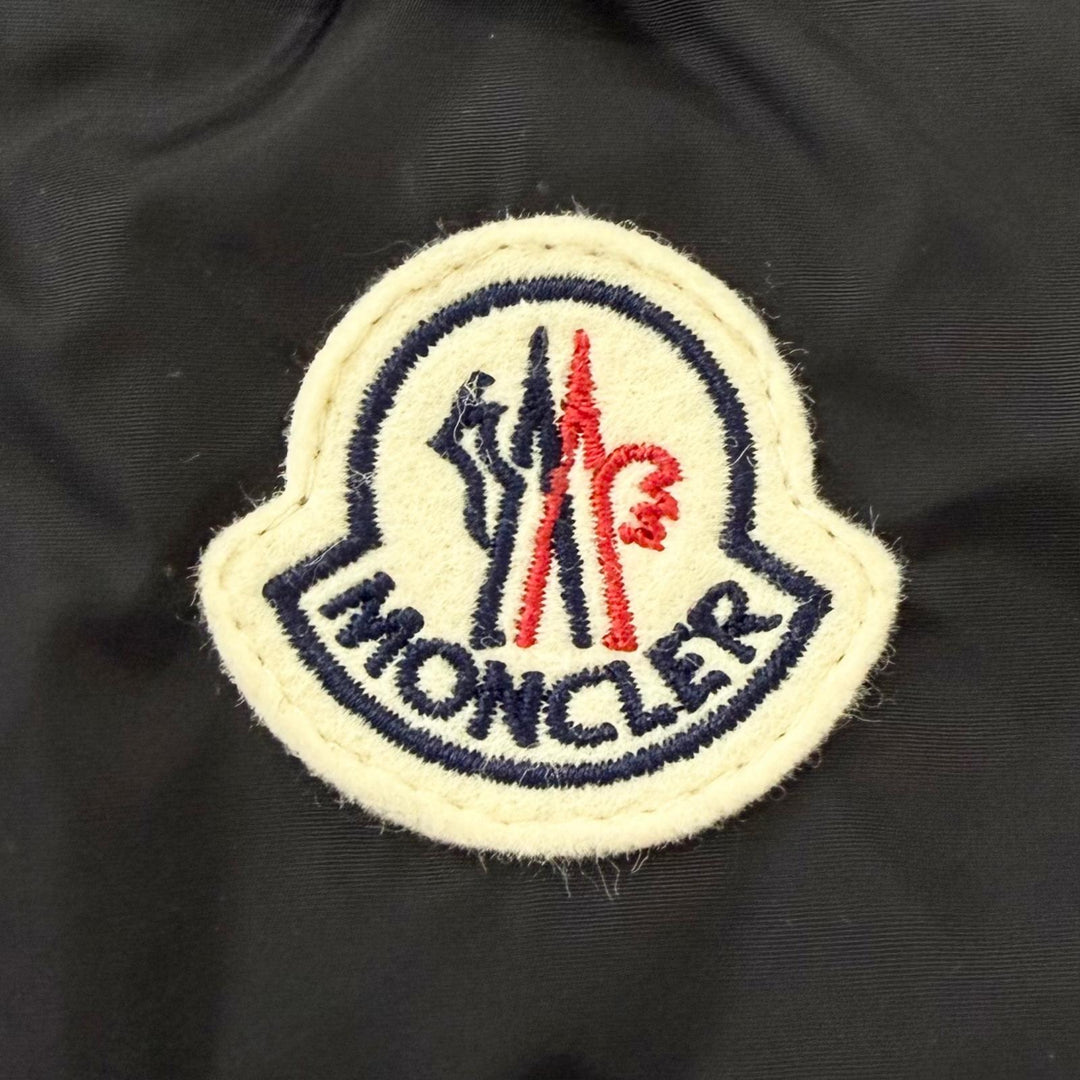 Excellent MONCLER Blouson FELPA APERTA CON ZIP Bore fleece black
