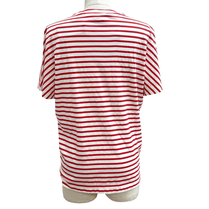 Pristine PRADA Short sleeve T-shirt white cotton Women S 3590A S221 103D