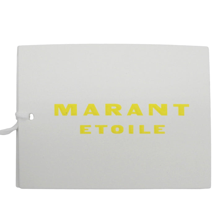 Pristine Marant Etoile Short sleeve T-shirt logo print crew neck black Women S