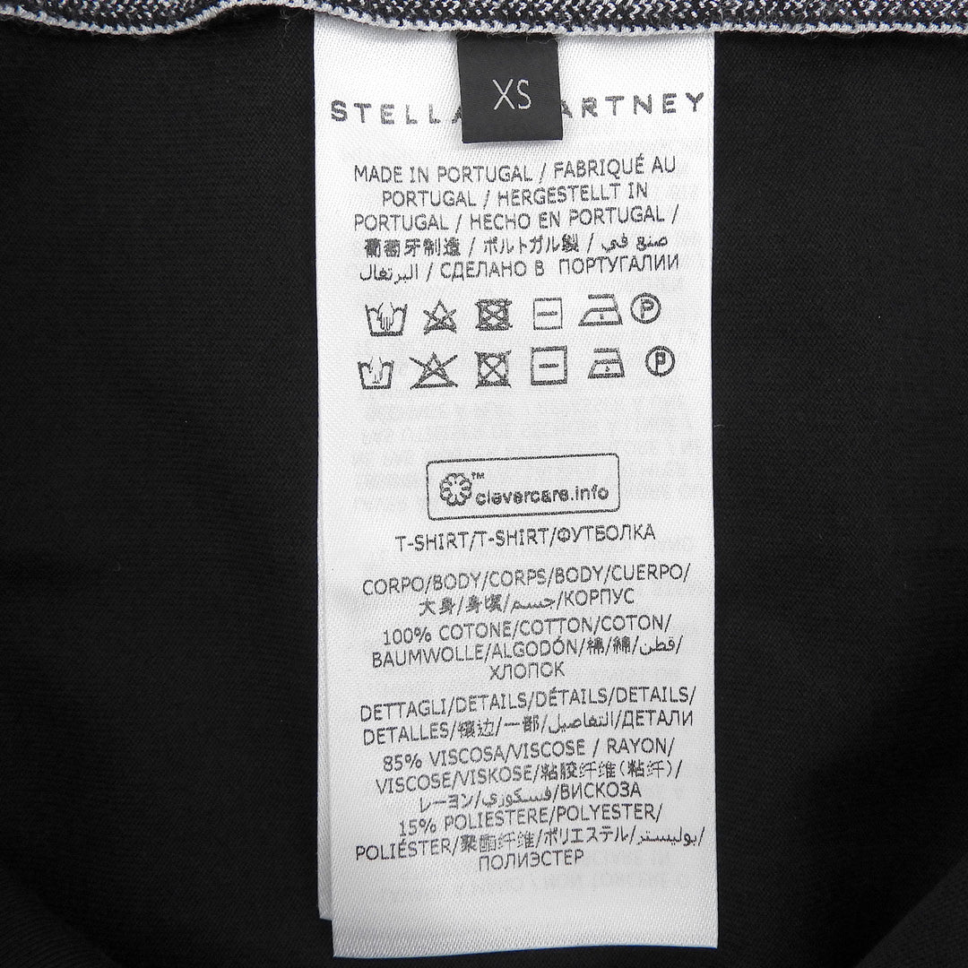 Pristine Stella McCartney Short sleeve T-shirt Sideline Crew Neck XS 601853