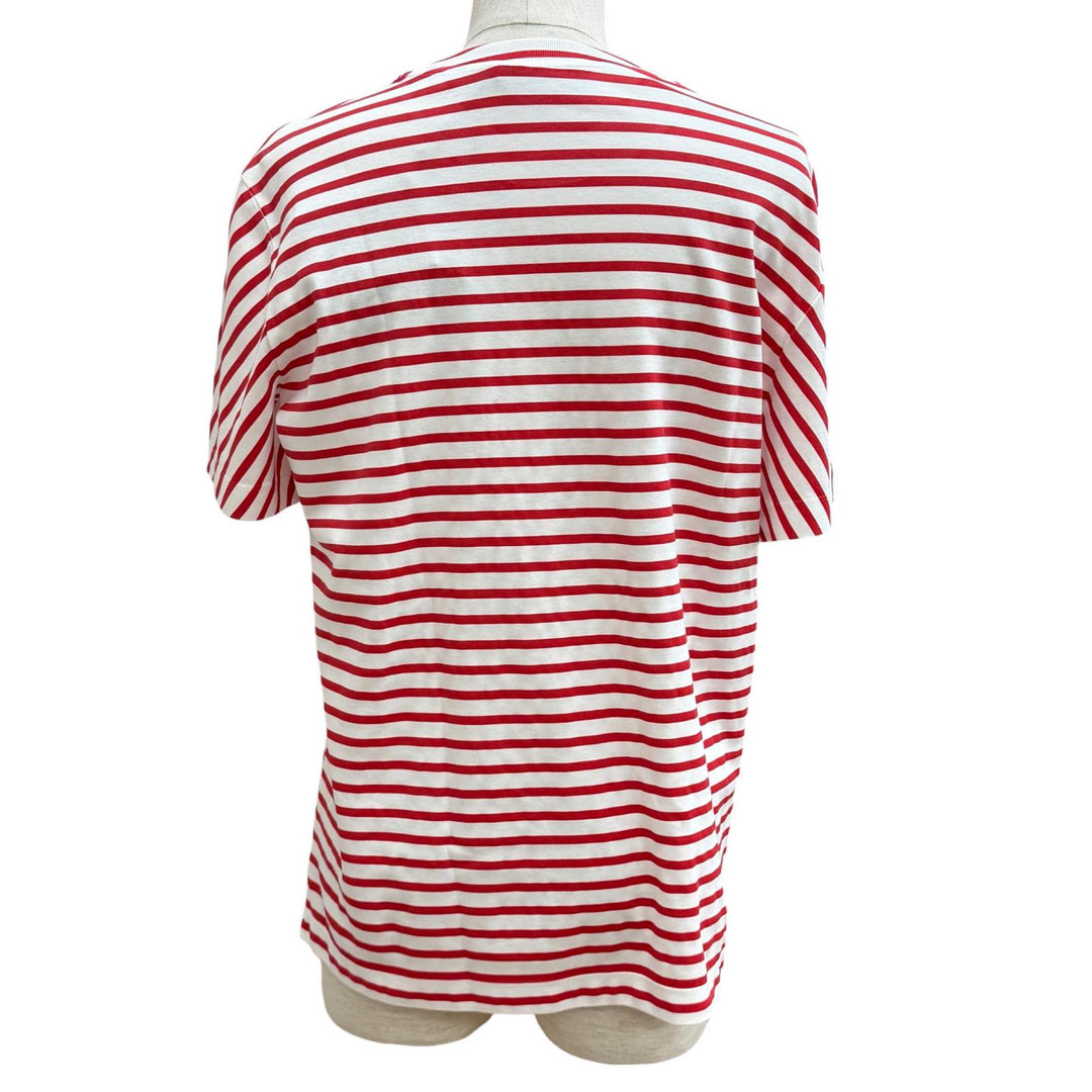 Pristine PRADA Short sleeve T-shirt white cotton Women S 3590A S221 103D