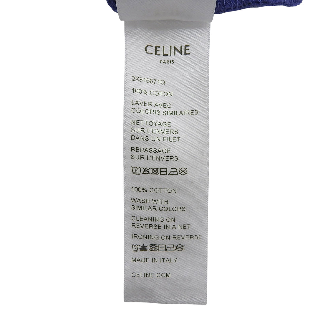 Great CELINE Short sleeve T-shirt Crew neck ringer t-shirt cotton 2X815671Q
