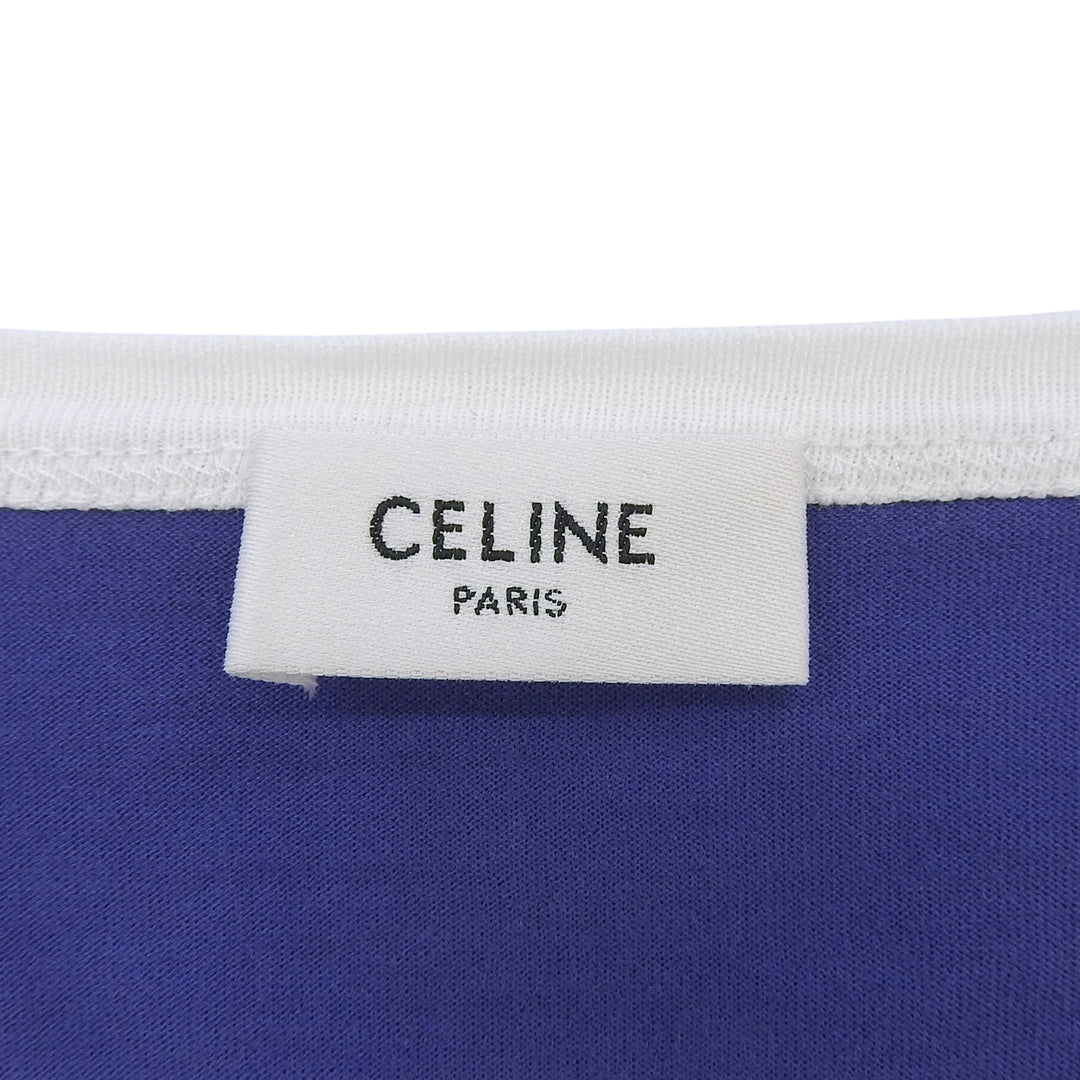 Great CELINE Short sleeve T-shirt Crew neck ringer t-shirt cotton 2X815671Q