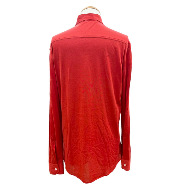 Excellent LOUIS VUITTON Long sleeve shirt Red cotton mens 42