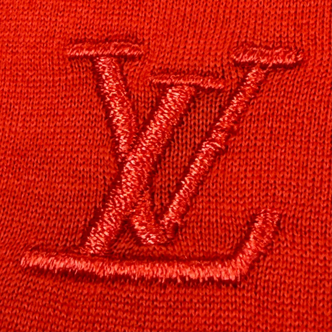 Excellent LOUIS VUITTON Long sleeve shirt Red cotton mens 42