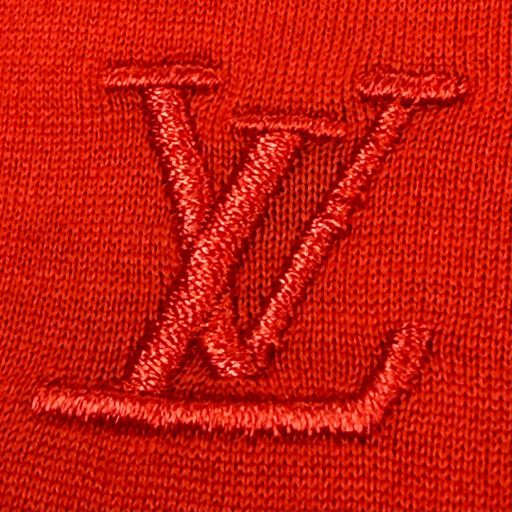 Excellent LOUIS VUITTON Long sleeve shirt Red cotton mens 42