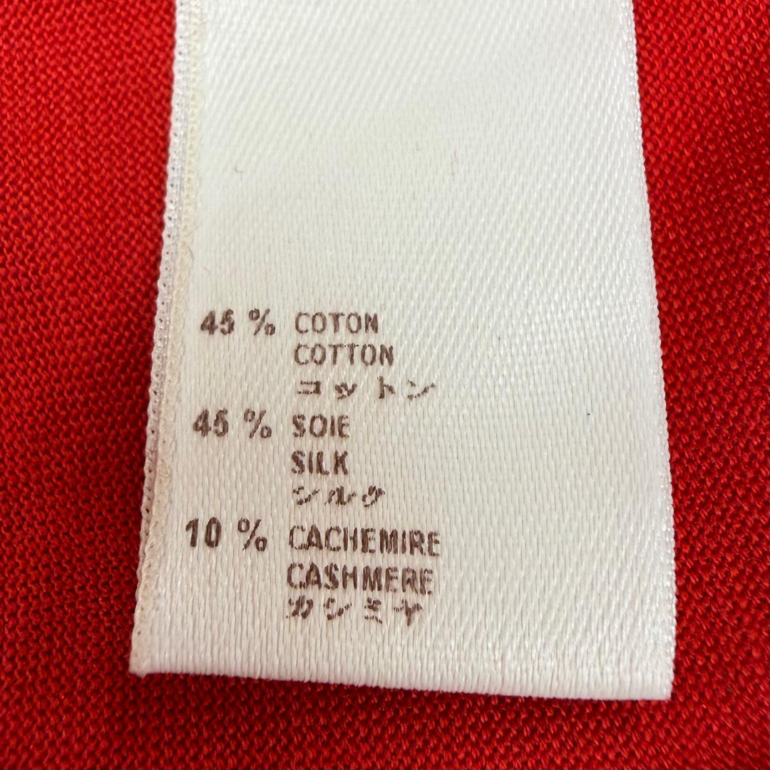 Excellent LOUIS VUITTON Long sleeve shirt Red cotton mens 42