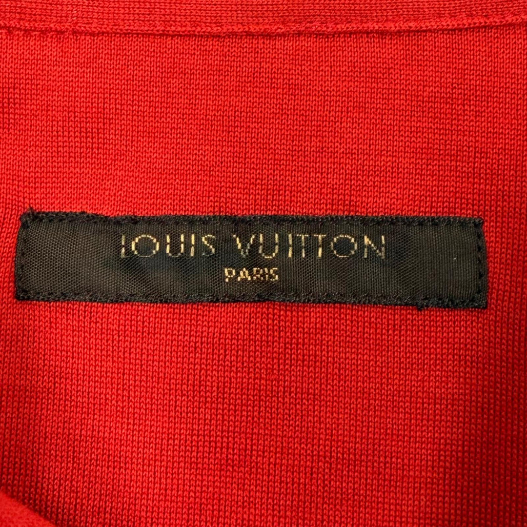 Excellent LOUIS VUITTON Long sleeve shirt Red cotton mens 42