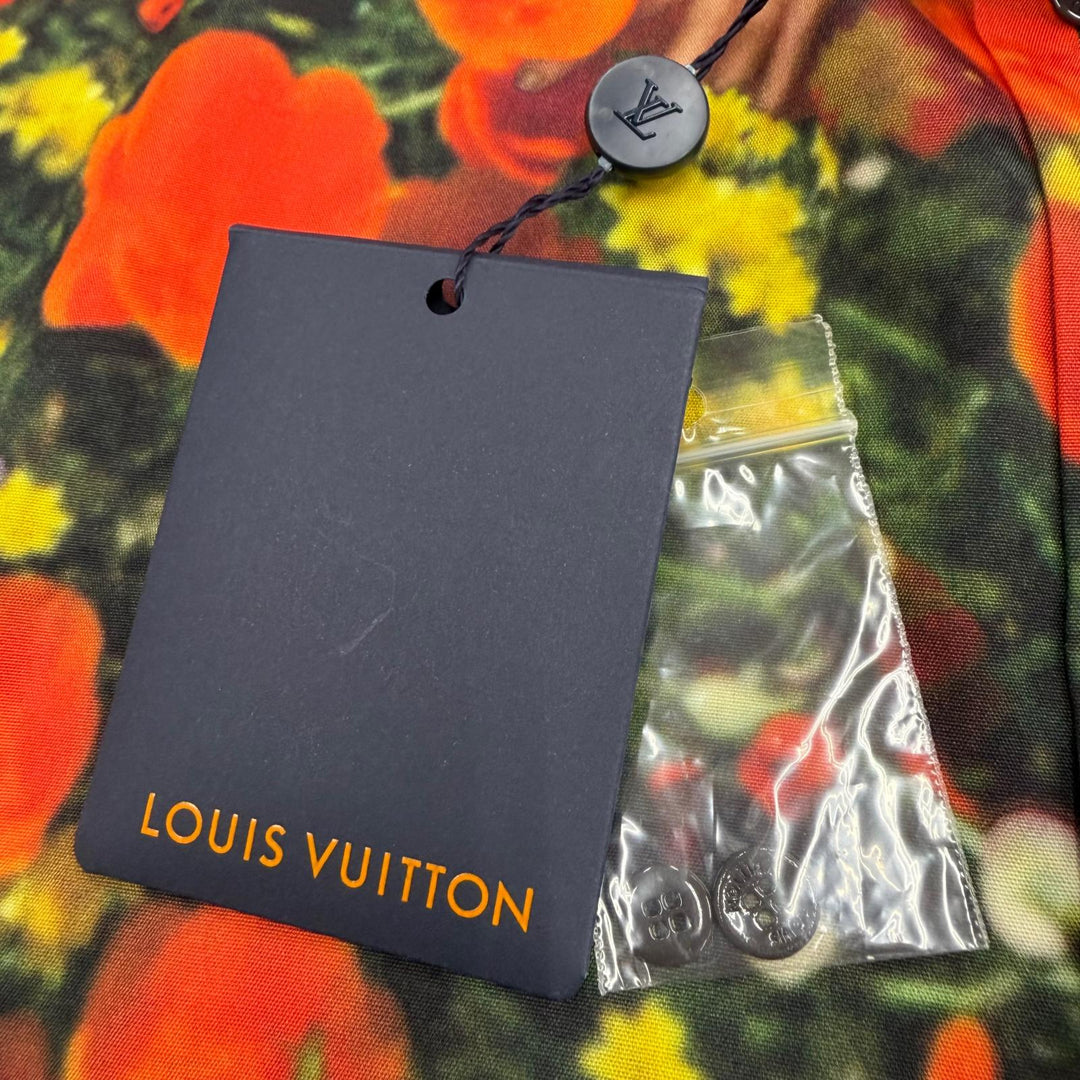 Pristine LOUIS VUITTON Long sleeve shirt Wizard of Oz Multi silk mens M