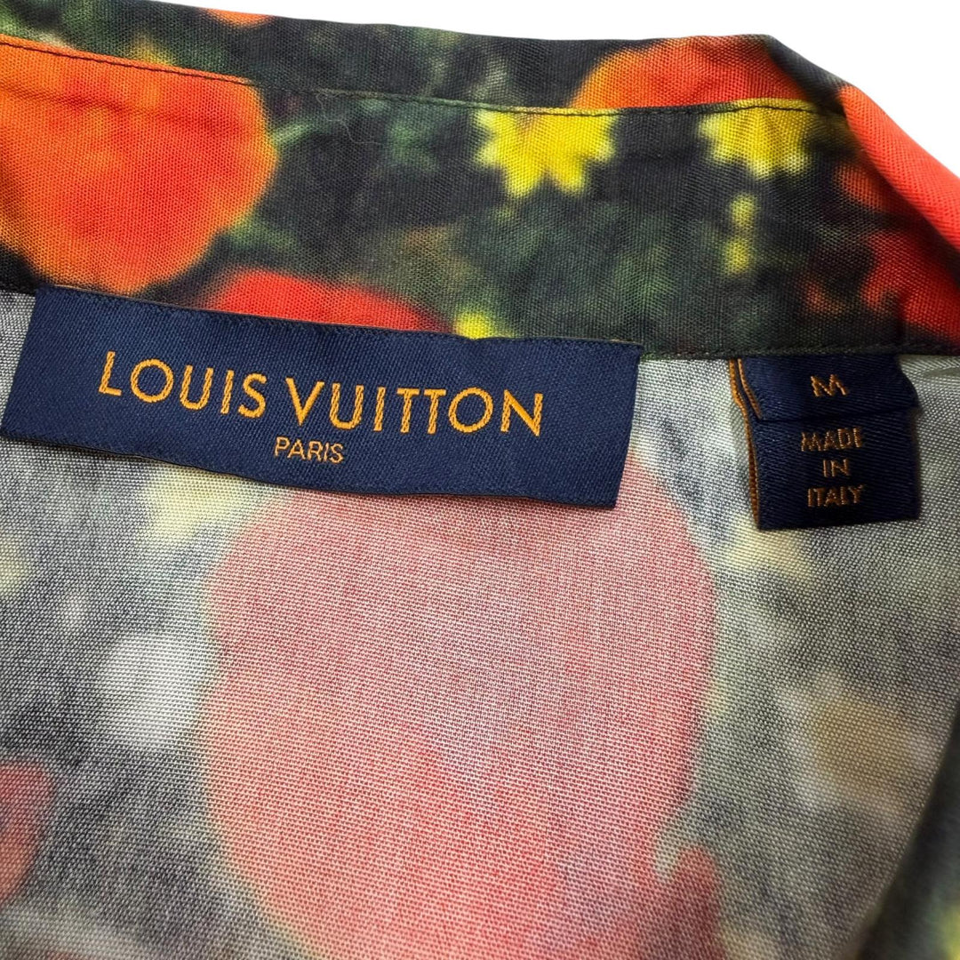 Pristine LOUIS VUITTON Long sleeve shirt Wizard of Oz Multi silk mens M