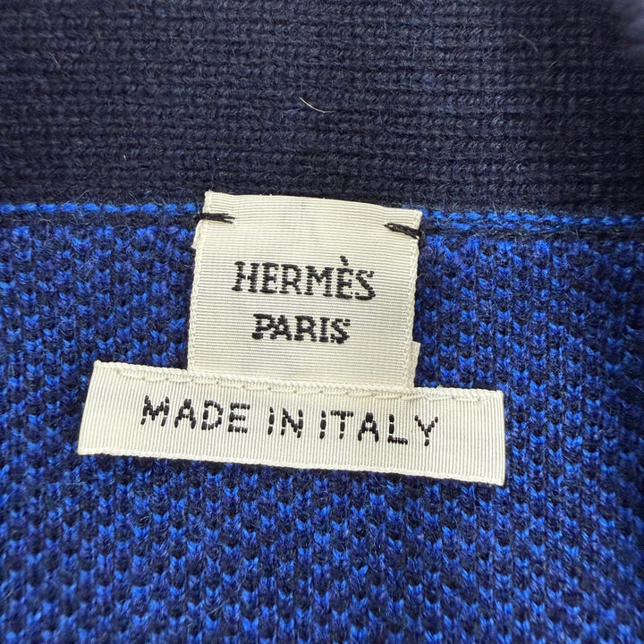 Excellent HERMES cardigan LA PROMENADE DU MATIN Morning walk cashmere 34