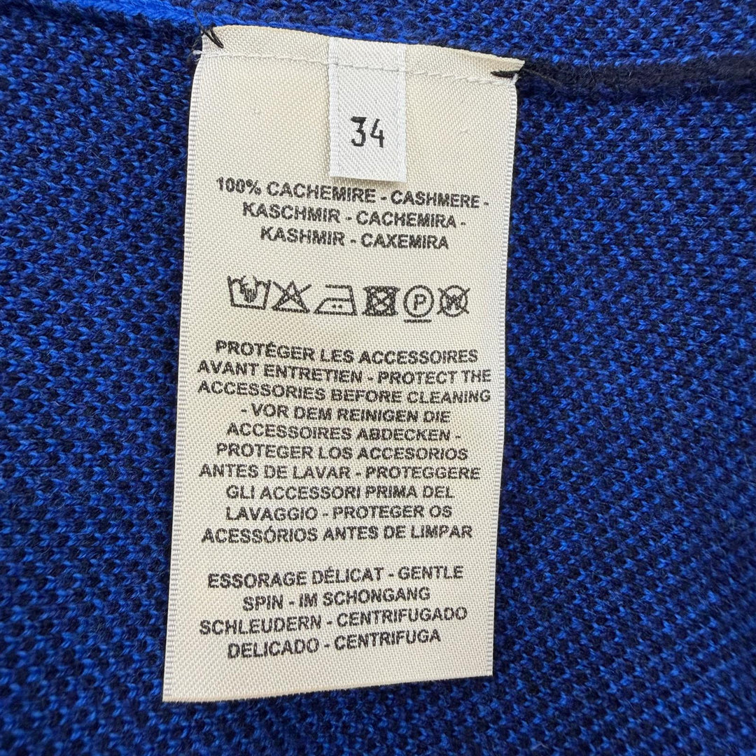 Excellent HERMES cardigan LA PROMENADE DU MATIN Morning walk cashmere 34