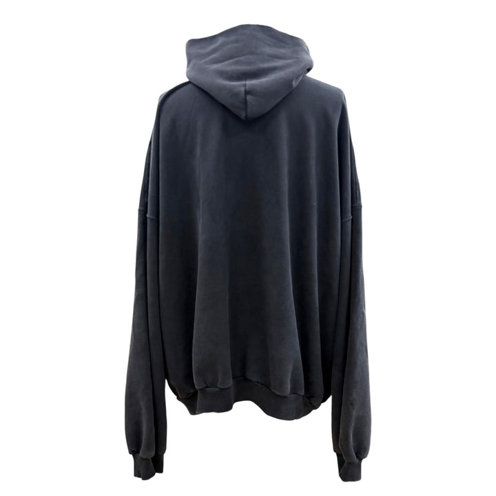 Great BALENCIAGA hoodie Black series cotton mens M 803265