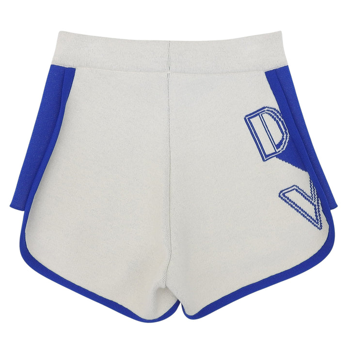 Excellent Christian Dior Shorts Star Bicolor white cashmere Women 34 224P17AM110