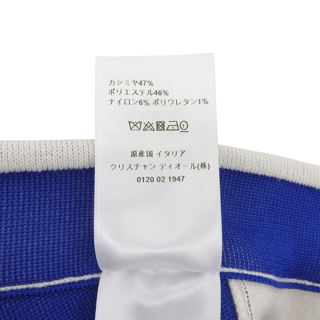 Excellent Christian Dior Shorts Star Bicolor white cashmere Women 34 224P17AM110