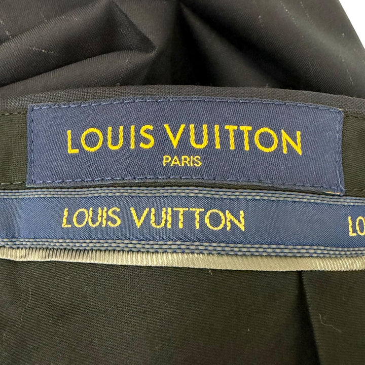 Pristine LOUIS VUITTON Pants Striped Pattern Single-Breasted Slacks Trousers