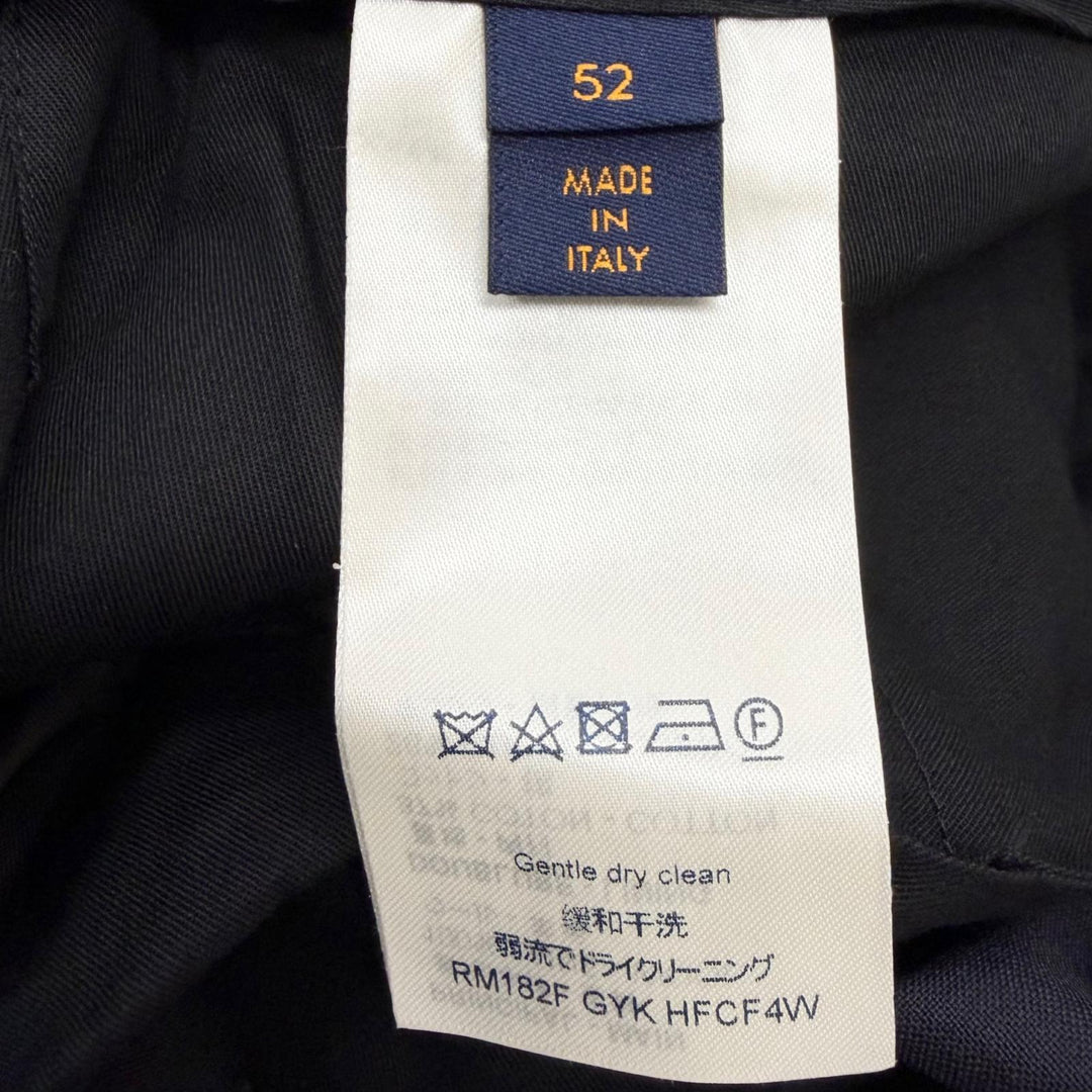 Pristine LOUIS VUITTON Pants Striped Pattern Single-Breasted Slacks Trousers