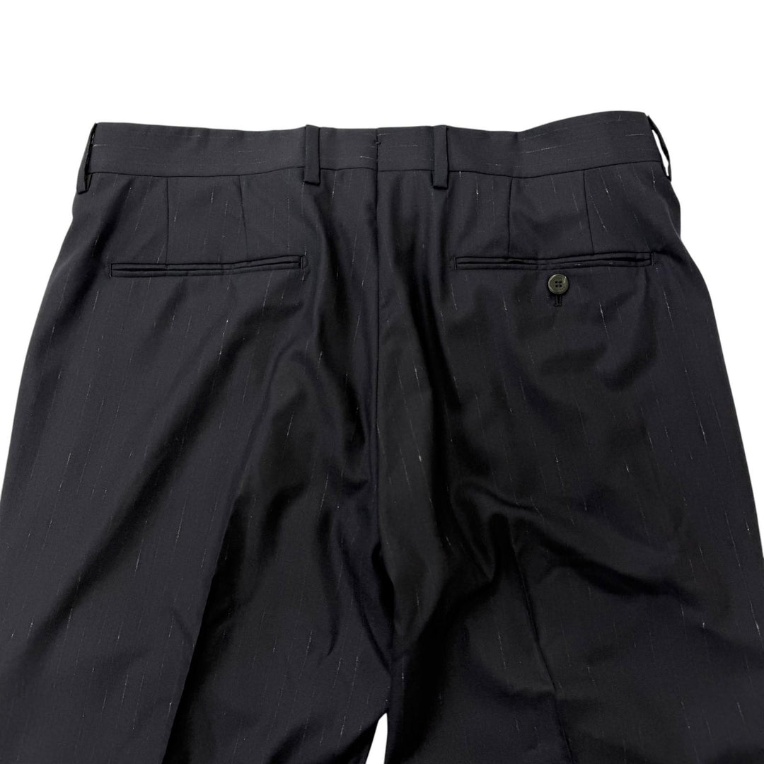 Pristine LOUIS VUITTON Pants Striped Pattern Single-Breasted Slacks Trousers