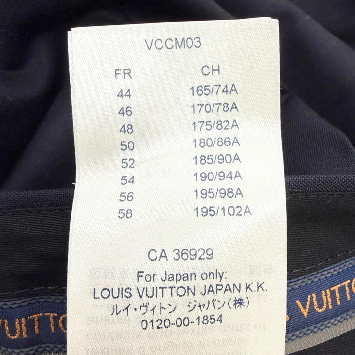 Pristine LOUIS VUITTON Pants Striped Pattern Single-Breasted Slacks Trousers
