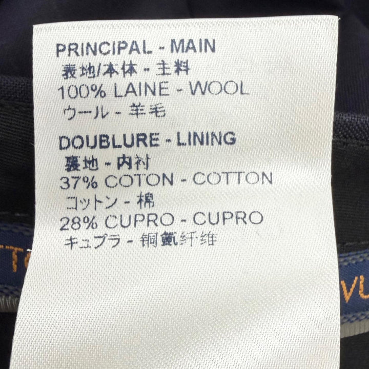 Pristine LOUIS VUITTON Pants Striped Pattern Single-Breasted Slacks Trousers
