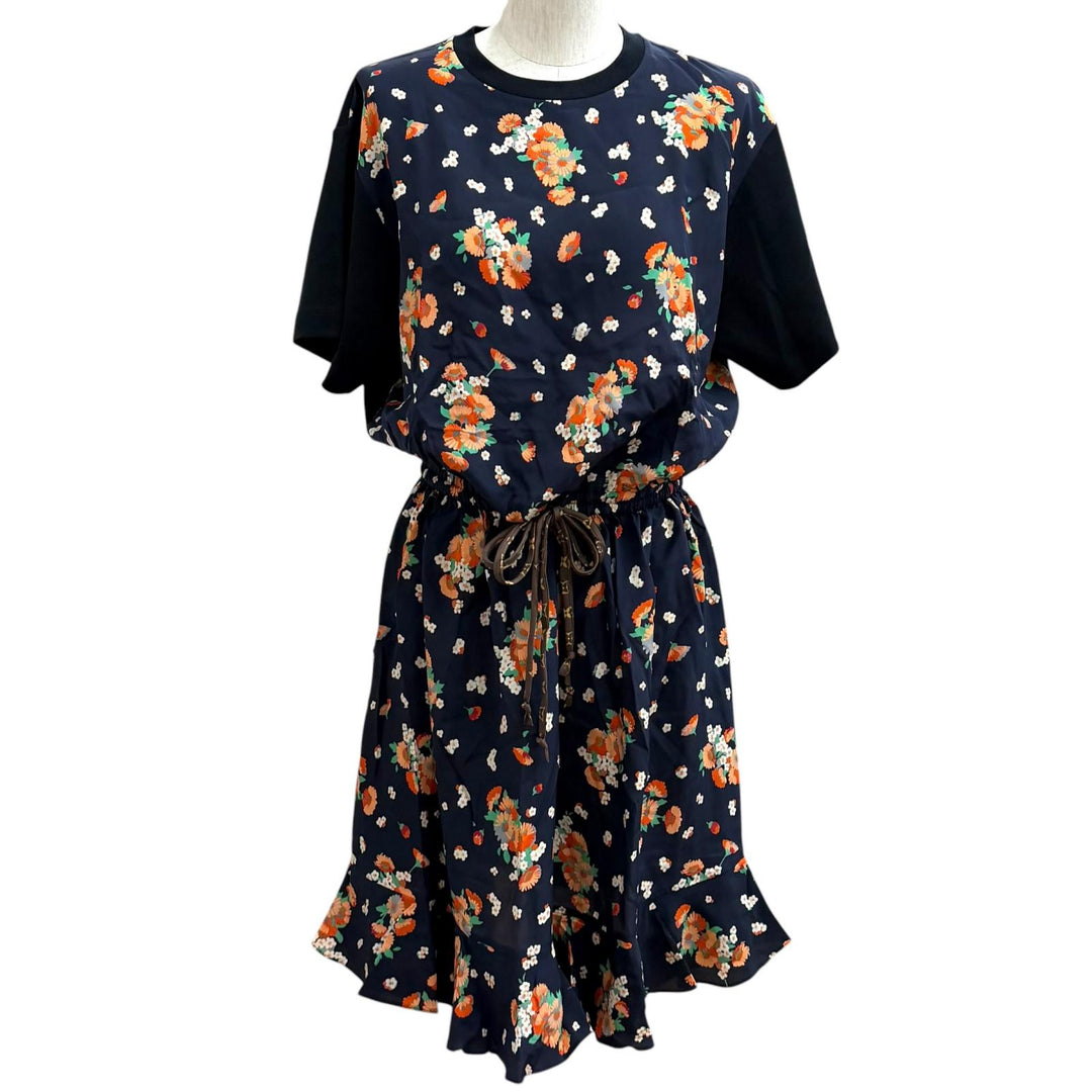 Pristine LOUIS VUITTON one piece Navy cotton Women XL
