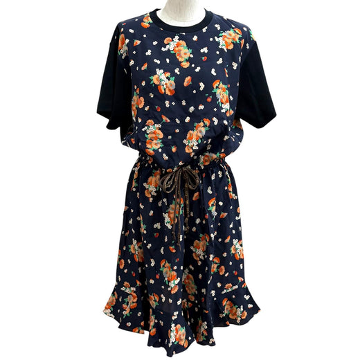 Pristine LOUIS VUITTON one piece Navy cotton Women XL