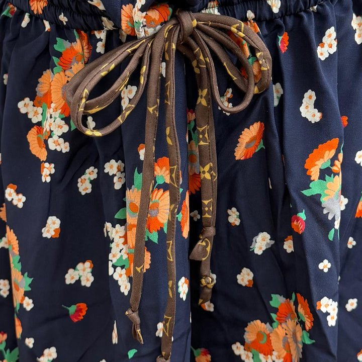 Pristine LOUIS VUITTON one piece Navy cotton Women XL