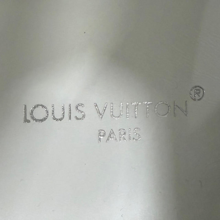 Pristine LOUIS VUITTON High cut sneakers LV Stadium Line white leather Women 36