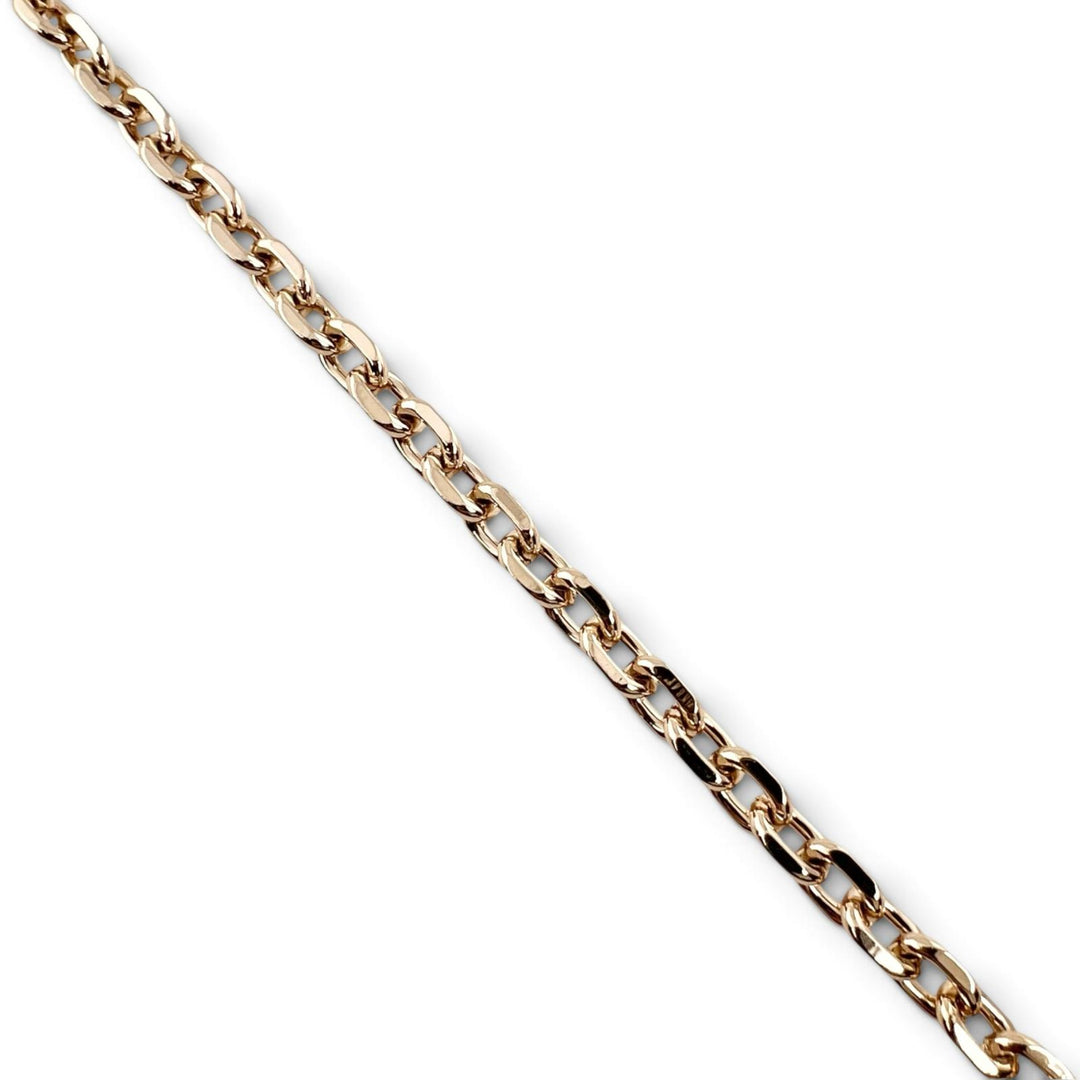 Excellent Max Mara Necklace M Logo Crystal Necklace gold metal Women 14-75-11136