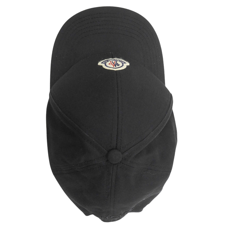 Excellent MONCLER cap Logo patch black cotton Women 3B00039 04863