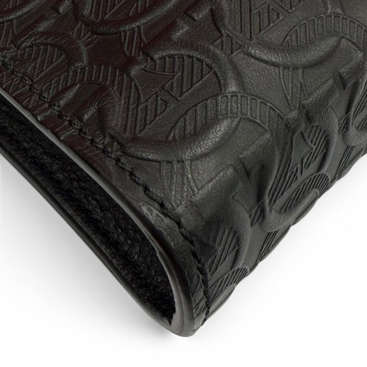 Excellent Salvatore Ferragamo Clutch bag black leather mens