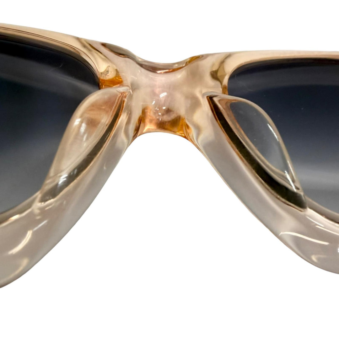 Great CHROME HEARTS sunglasses ESTREL LA Star Eyewear Clear orange