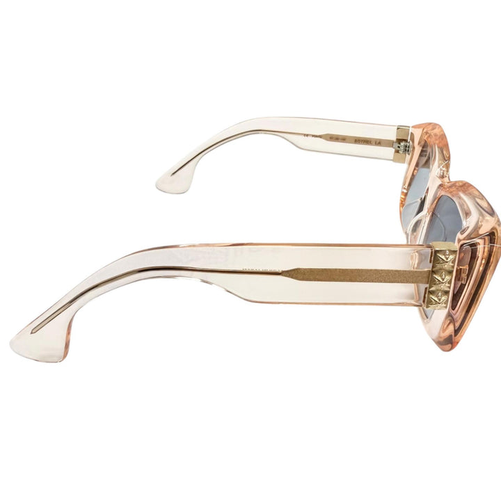 Great CHROME HEARTS sunglasses ESTREL LA Star Eyewear Clear orange
