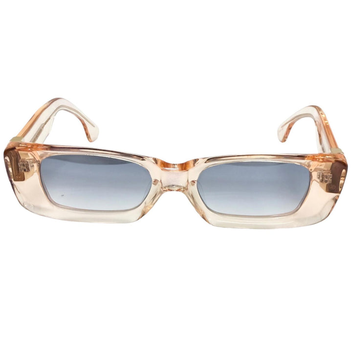 Great CHROME HEARTS sunglasses ESTREL LA Star Eyewear Clear orange