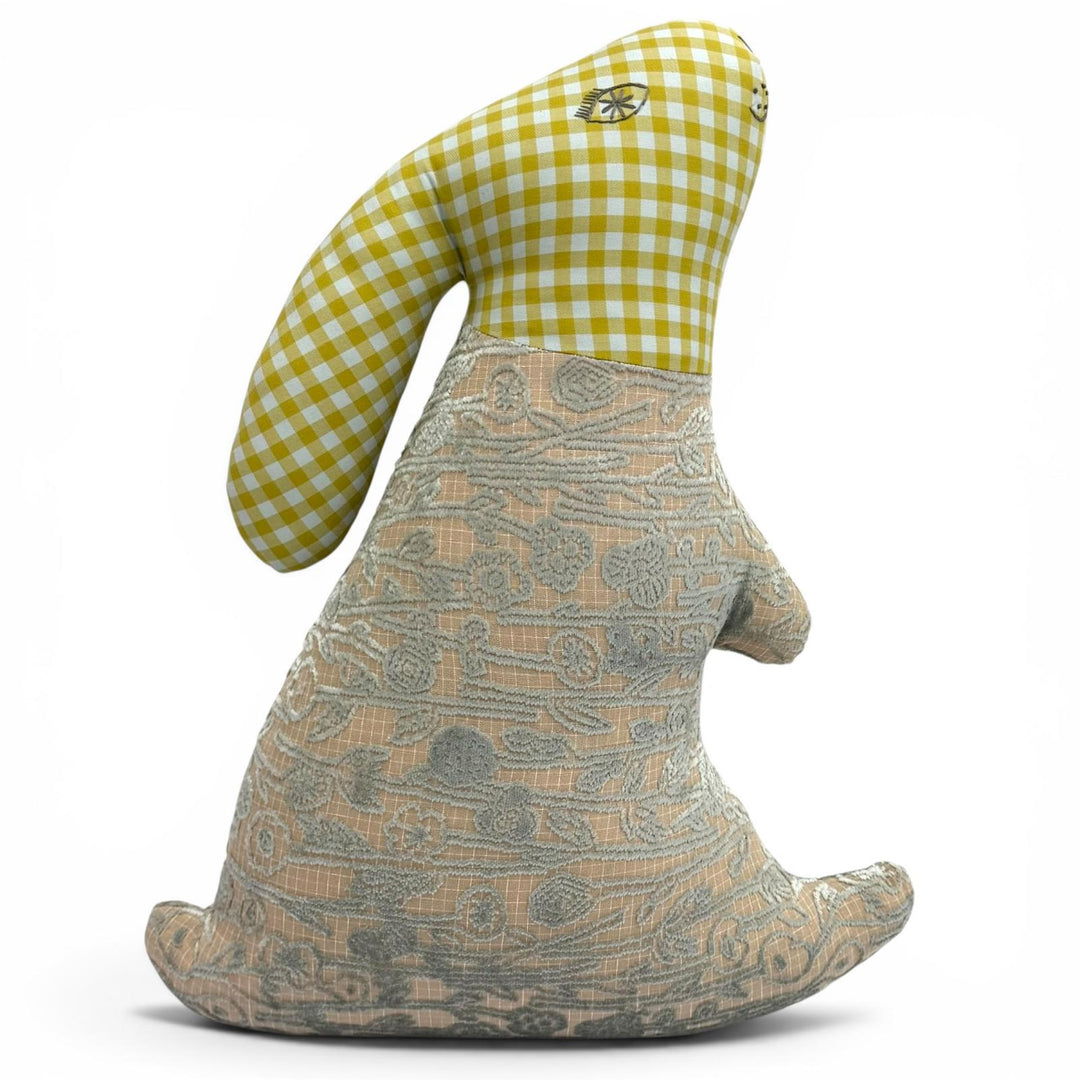 Excellent mina perhonen cushion All-over gingham check rabbit pattern Multi