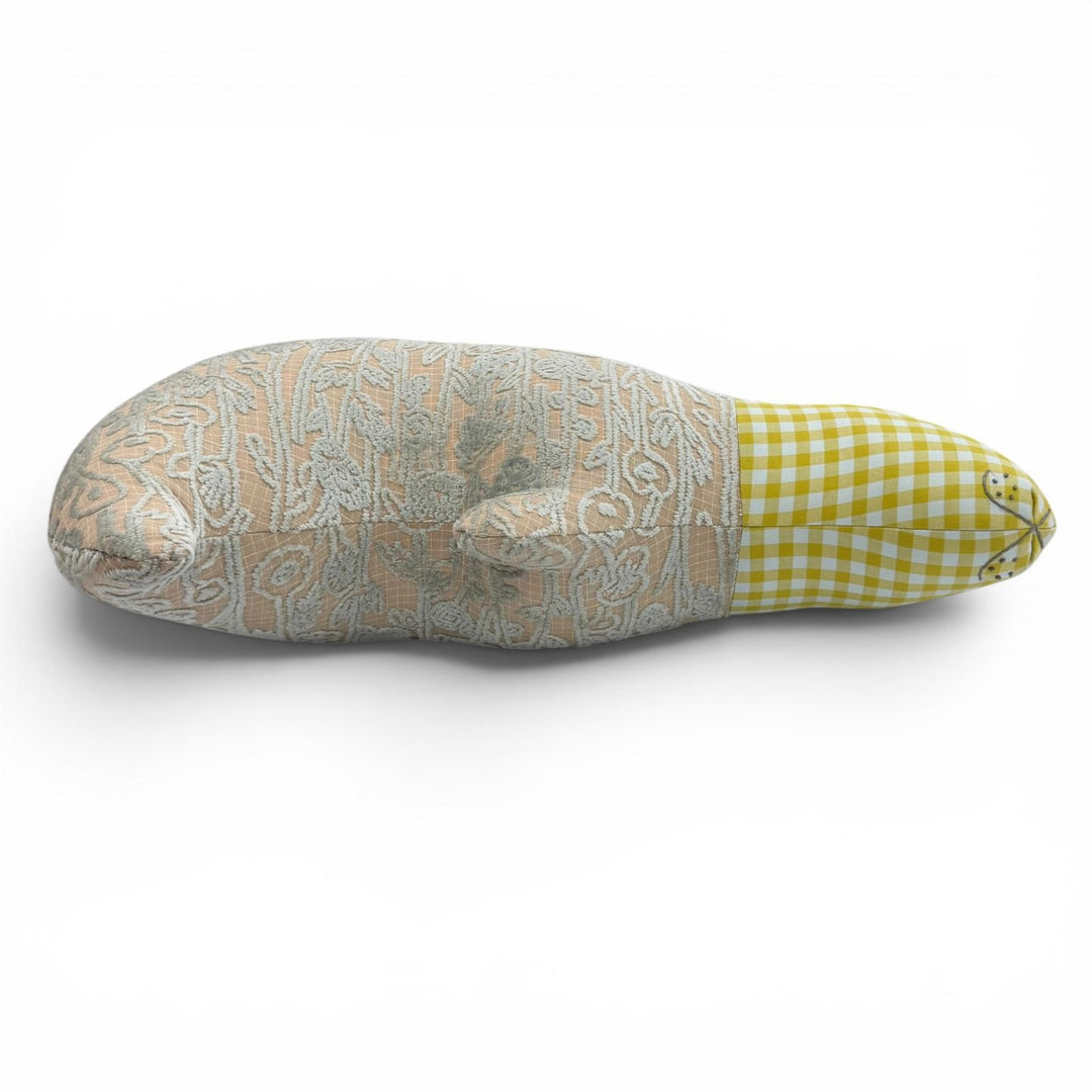 Excellent mina perhonen cushion All-over gingham check rabbit pattern Multi