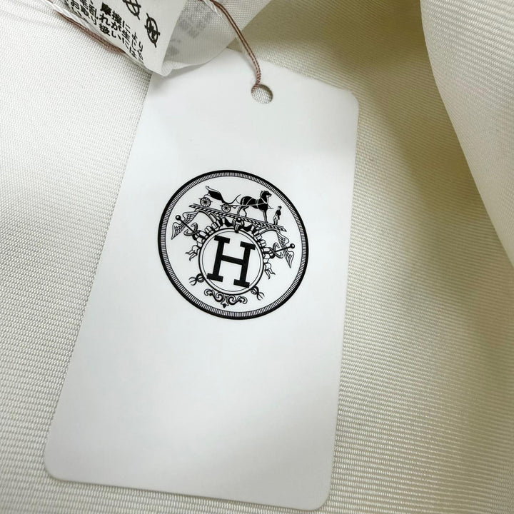 Pristine HERMES beret Saint-Honoré en Finès Ivory wool Women 58