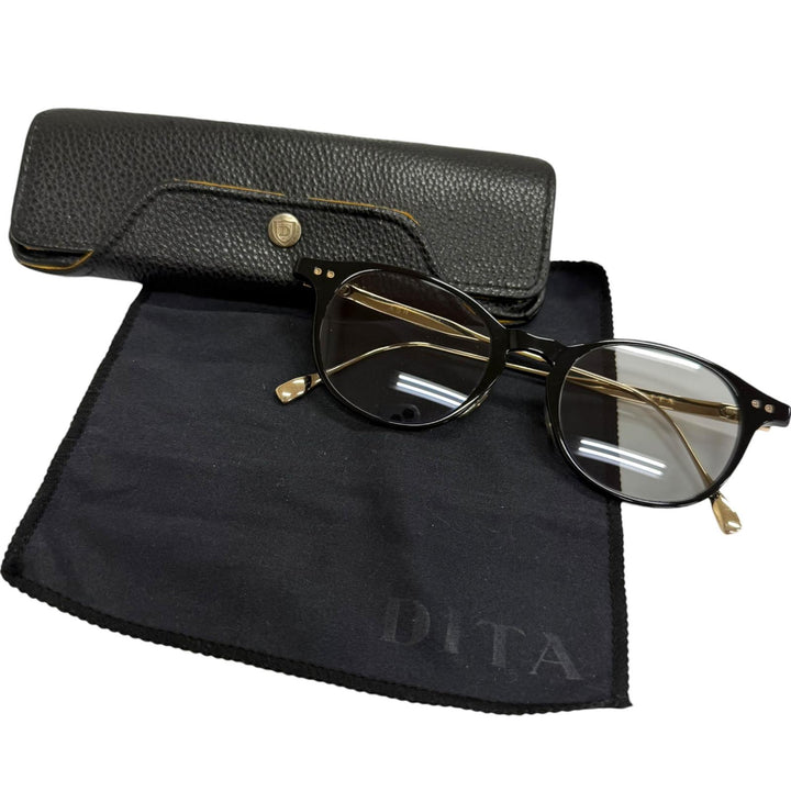 Very Good DITA sunglasses ASH Boston Frame black mens DRX-2073-D-BLK