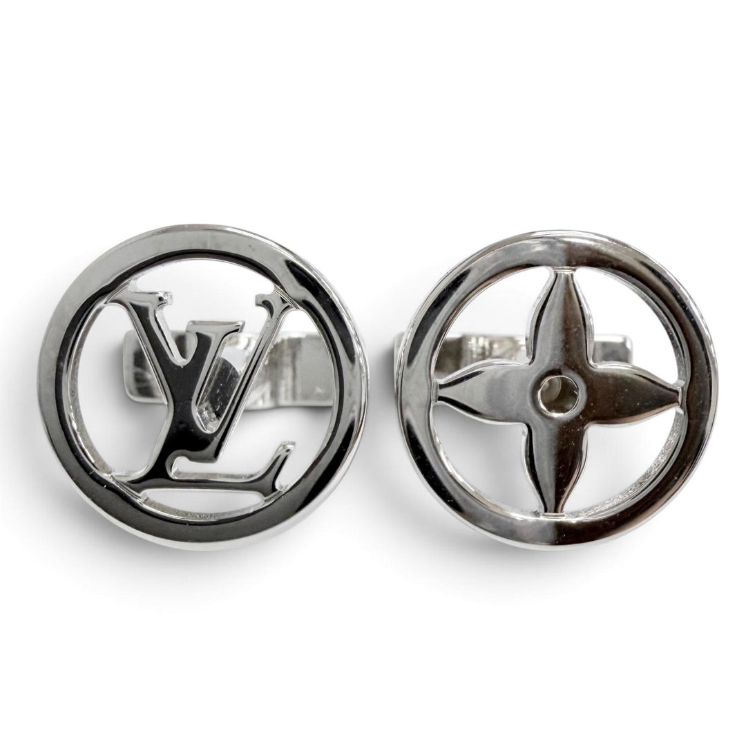 Great LOUIS VUITTON Cufflinks cufflinks LV Catch Bouton de Manchette M80188