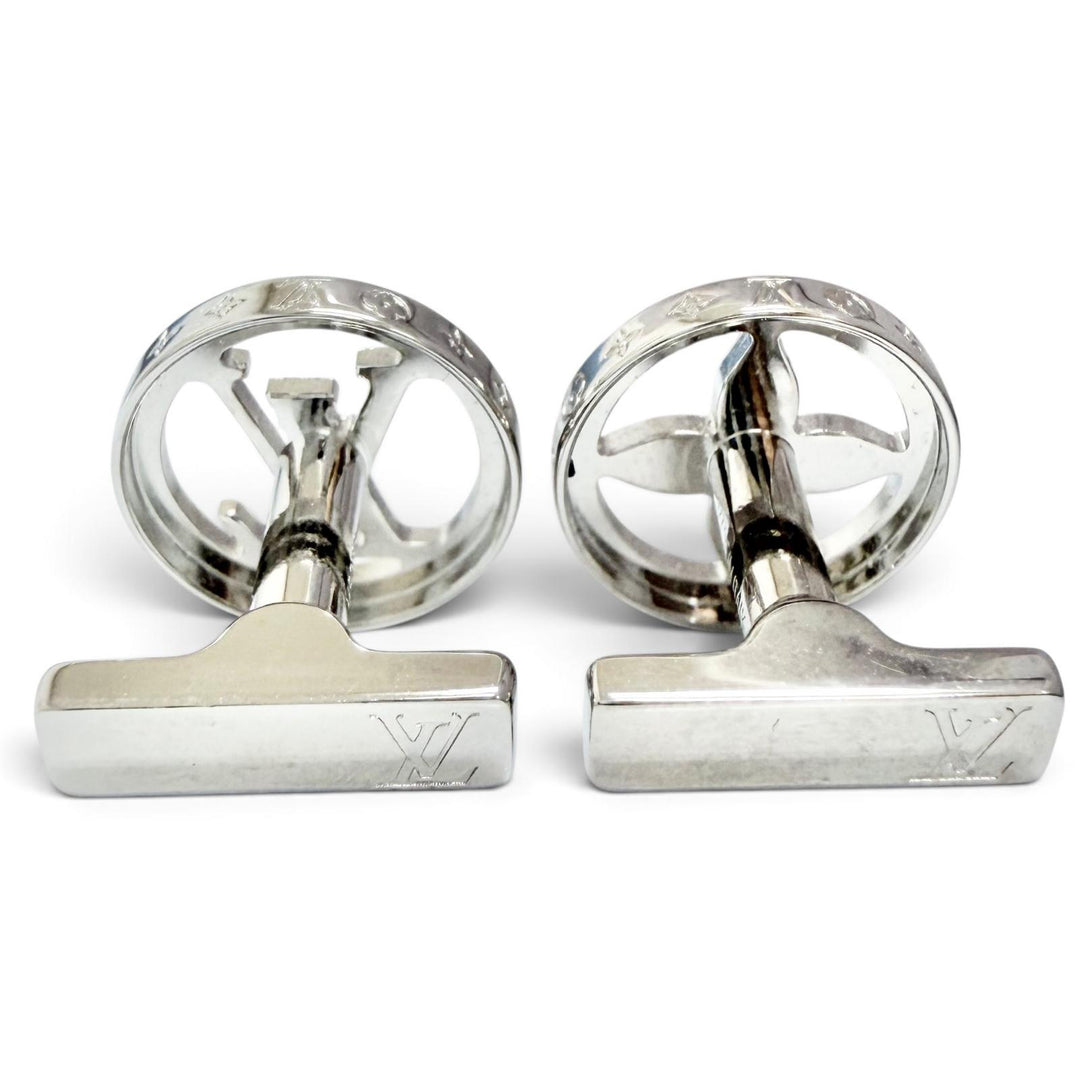 Great LOUIS VUITTON Cufflinks cufflinks LV Catch Bouton de Manchette M80188