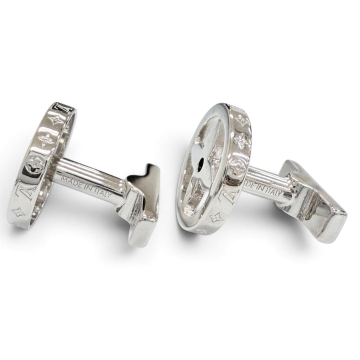 Great LOUIS VUITTON Cufflinks cufflinks LV Catch Bouton de Manchette M80188